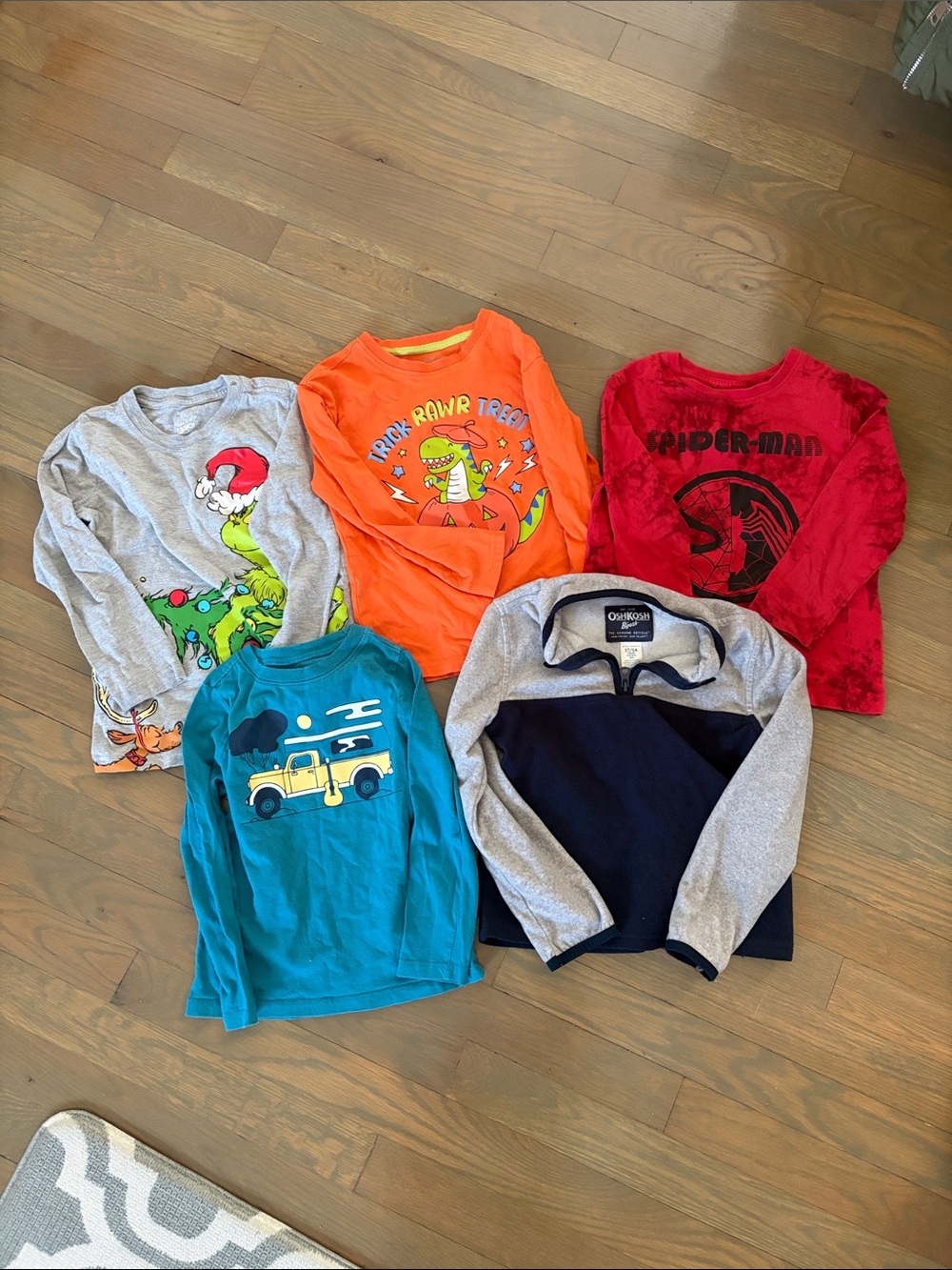 4T/5T Boys 21pc Mixed fall/winter/holiday Clothing Lot - euc - Picture 4 of 5